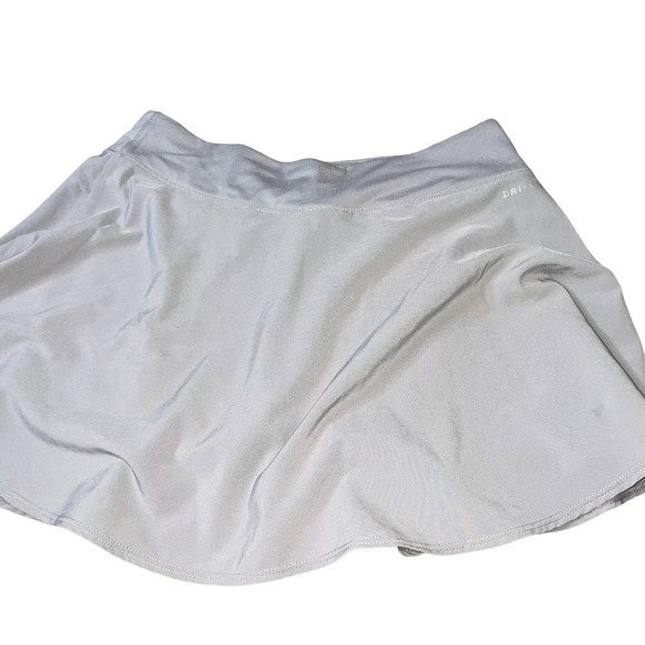 Nike golf skort skirt shorts gray mini circle skater athletic pull on SZ SM - Picture 6 of 10